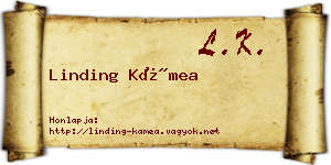 Linding Kámea névjegykártya